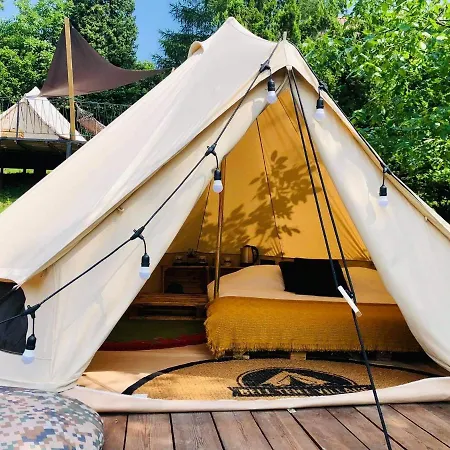 Glampspace - Szlak Beskidzki Luxuszelt Międzybrodzie Bialskie