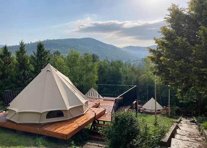 Glampspace - Szlak Beskidzki Campismo de Luxo *