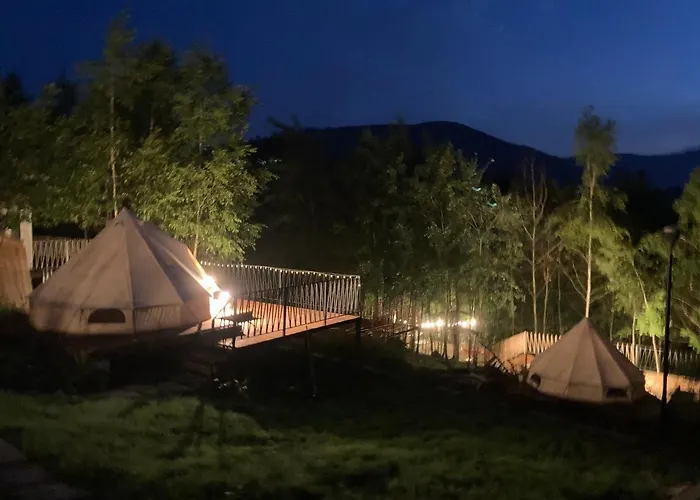 Glampspace - Szlak Beskidzki Międzybrodzie Bialskie