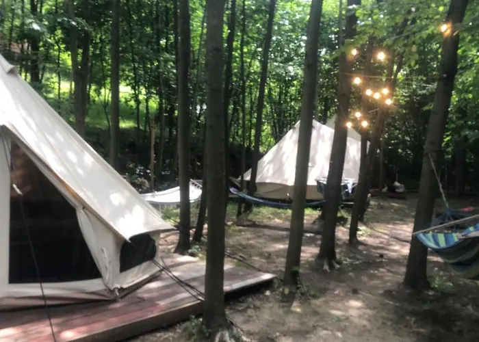 Glampspace - Szlak Beskidzki Campismo de Luxo